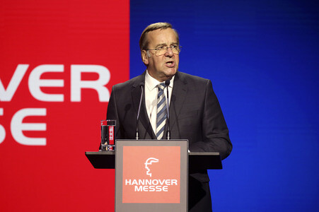 Bühnenpräsentation auf der Hannnover Messe 2026