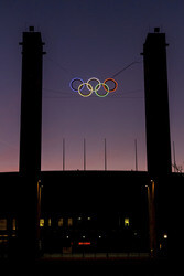 Entzündung des Olympischen Feuers, Berlin