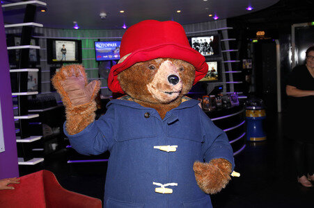 Paddington Bear bei Madame Tussauds in Berlin