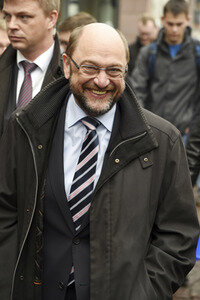 SPD-Kanzlerkandidat Martin Schulz in Darmstadt