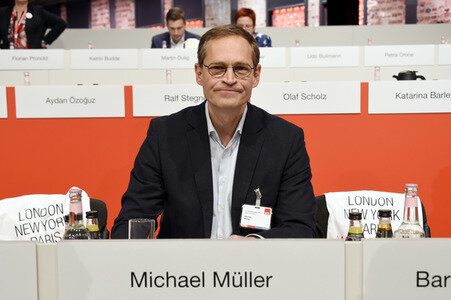 Außerordentlicher Bundesparteitag 2017 der SPD in Berlin
