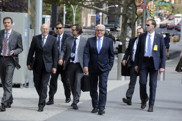 Frank-Walter Steinmeier bei der UN, New York