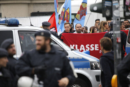 Gegendemo zur Erdogan-Großkundgebung in Köln