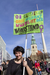 Weltfrauentag Demo, Berlin