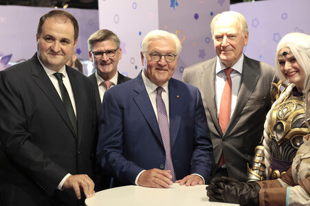 Der Bundespräsident auf der Gamescom 2026 in Köln