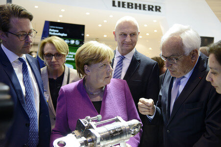 Eröffnung der Luftfahrtmesse ILA 2018 in Berlin