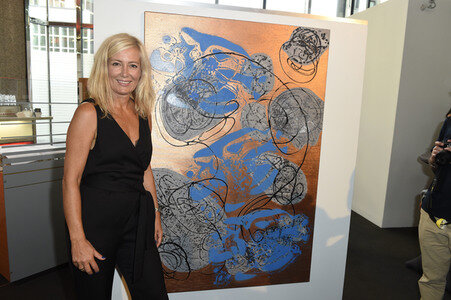 Vernissage 'Aus der Mitte' von Judith Milberg in Berlin