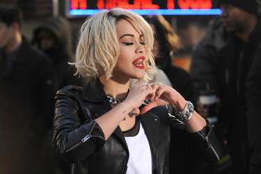 Rita Ora on Set, New York
