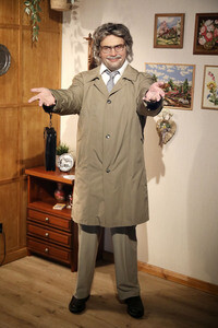 25.03.2026<br>Präsentation der Horst Schlämmer Wachsfigur in einem neuen, eigens gestalteten Set in Berlin