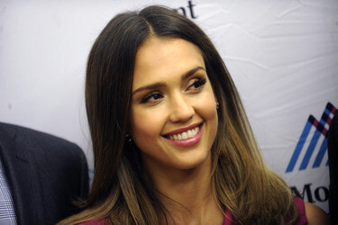 Jessica Alba bescucht das Mount Sinai Hospital, New York