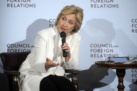 Anti-Terror Rede von Hillary Clinton in New York