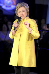 Wahlkampfrede von Hillary Clinton in New York