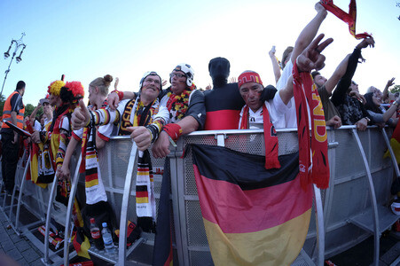 UEFA-Fußball-Europameisterschaft 2016 Spiel Deutschland gegen die Slowakei