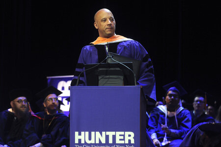 Vin Diesel erhält Ehrendoktor in New York