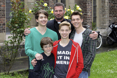 'Herzenbrecher - Vater von vier Söhnen' Fototermin, Köln