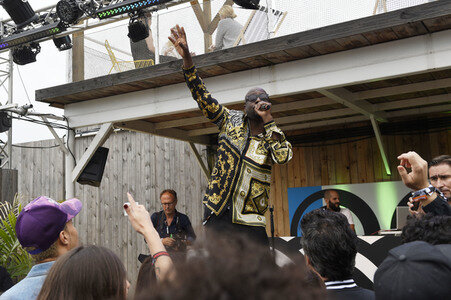 Auftritt von Wyclef Jean in Berlin