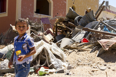 Khuza'a im Gazastreifen