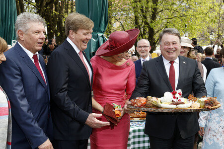 König Willem-Alexander und Königin Maxima der Niederlande in München