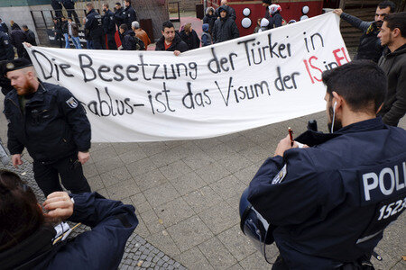 Kurden-Demo in Berlin