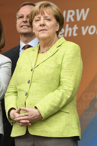 Abschlussveranstaltung der CDU im NRW Wahlkampf in Aachen