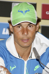 Rafael Nadal Pressekonferenz in Hamburg