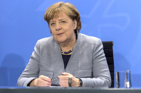 Pressekonzerenz zum Treffen der Regierungschefs der Bundesländer in Berlin