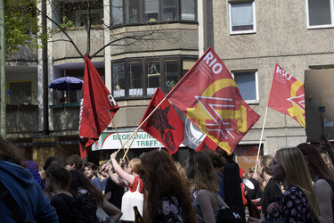 Schülerdemo für Flüchtlingsrechte, Berlin