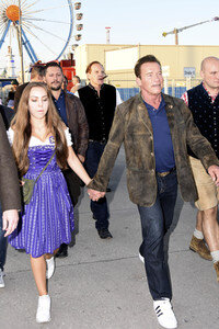 Arnold Schwarzenegger auf dem Oktoberfest 2017 in München