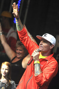 Konzert von Vanilla Ice in New York