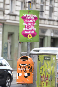 Bundestagswahlkampf-Plakate in Berlin