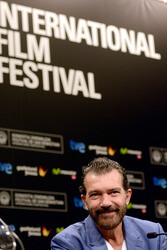 'Autómata' Pressekonferenz, San Sebastian Film Festival 2014