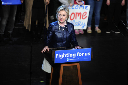 Hillary Clinton in New York