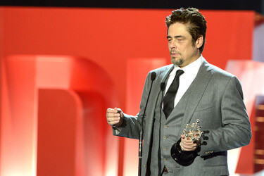 Donostia Award für Benicio Del Toro, San Sebastian Film Festival 2014