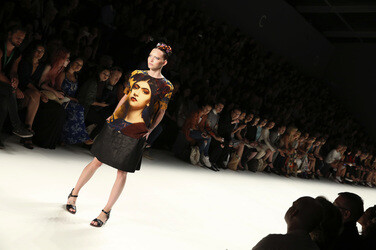 Rebekka Ruetz Fashion Show auf der Mercedes-Benz Fashion Week Spring/Summer 2016