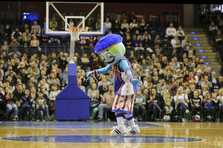 Basketballspiel Harlem Globetrotters vs. World All Stars in Berlin