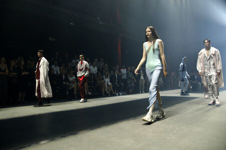 Hugo Fashion Show auf der Berlin Fashion Week Spring/Summer 2019