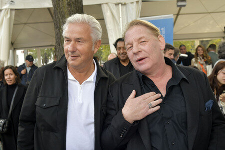 Offizielle Einweihung des Harald-Juhnke-Platzes in Berlin