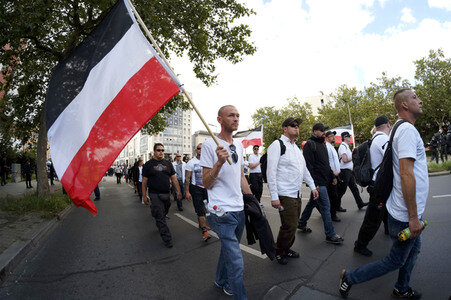 Nazi-Aufmarsch in Berlin