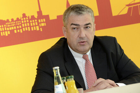 DHL Pressekonferenz in Köln