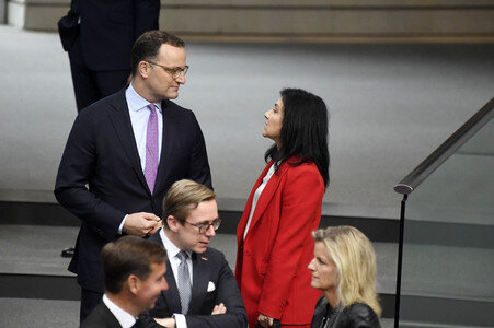 23. Sitzung des Deutschen Bundestages in Berlin