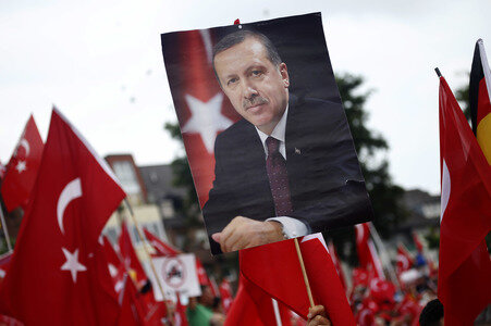 Erdogan-Demo in Köln