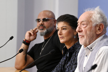 Pressekonferenz zur Friedenskundgebung am 13. September in Berlin