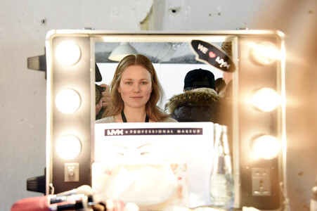 Marcel Ostertag Fashion Show auf der Mercedes-Benz Fashion Week Autumn/Winter 2016 in Berlin