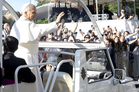 Papst Leo XIV. hält die Corpus Christi Messe in Madrid