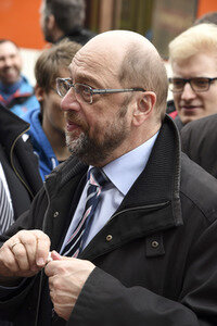 SPD-Kanzlerkandidat Martin Schulz in Darmstadt