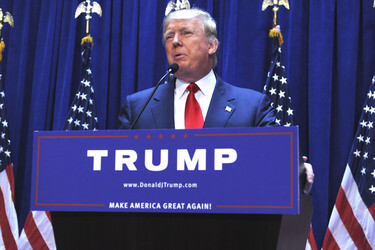 Donald Trump Pressekonferenz in New York
