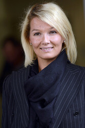Franziska van Almsick präsentiert ihr Online-Fitness-Studio, Langenhagen
