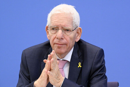 Bundespressekonferenz 'Antisemitismus in Deutschland - Auswirkungen des 7. Oktober 2023' in Berlin