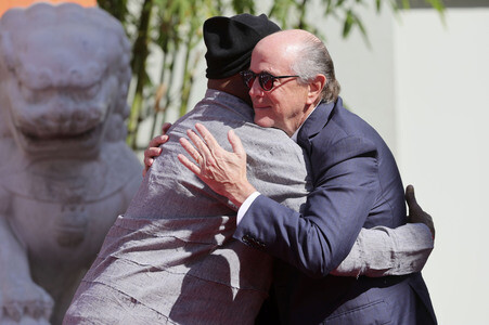 Hand and Footprint Ceremony mit John Davis in Los Angeles