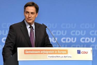 Eröffnung des CDU Europawahlkampfes, Frankfurt